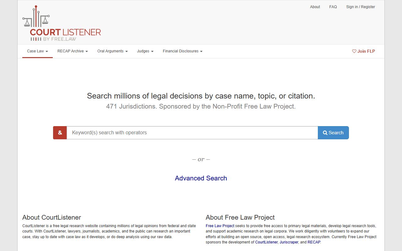 Texas County court records legal research alternative