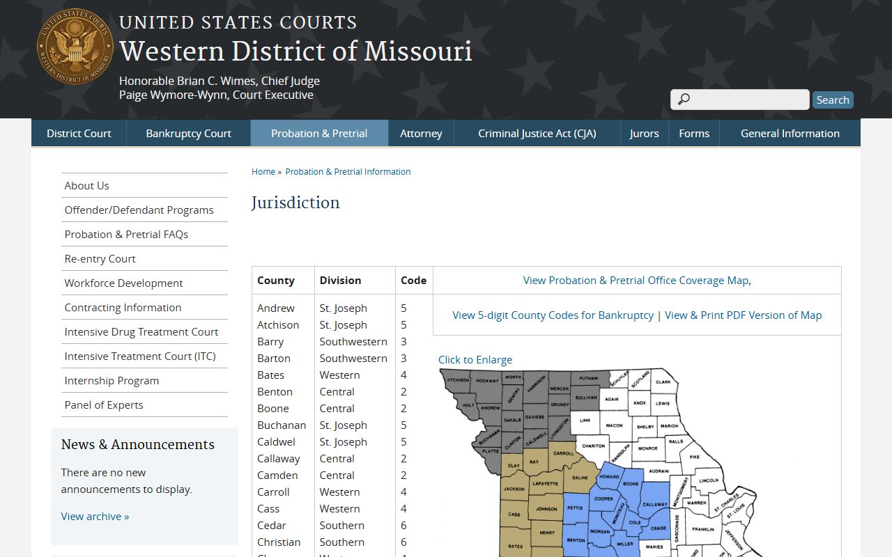 Texas County court records federal jurisdiction page