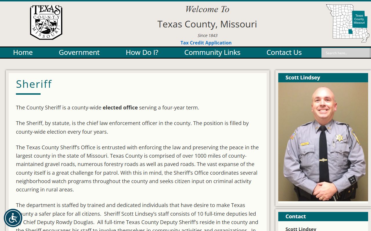 Texas County inmate records sheriff and jail source